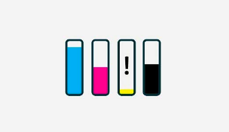 image of printer ink levels